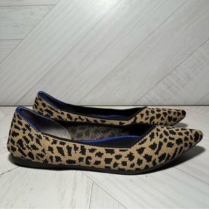 Women’s Rothy’s leopard flats size 8